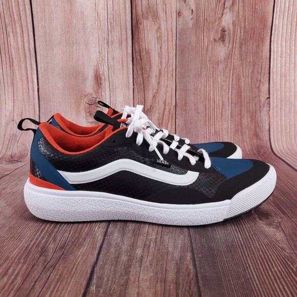 Vans Black and Blue Athletic Shoes - Picture 3 of 15